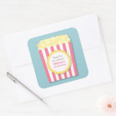 Stickers du Parti Anniversaire de enfant Merci Pop (Enveloppe)