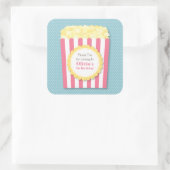 Stickers du Parti Anniversaire de enfant Merci Pop (Sac)