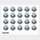 Stickers du phare de Clarks Point (Feuille)