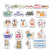 Stickers du planificateur de chien (Devant)