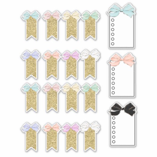 Stickers du planificateur de cordes (Devant)
