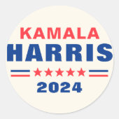 Stickers du tour électoral de Kamala Harris 2024 (Devant)