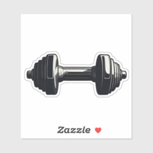 Stickers Dumbbell pour les amateurs de gym