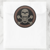 Stickers Duotone Celtic Skull & Bones (Sac)