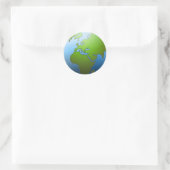 Stickers Earth Globe (Sac)