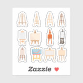 Stickers Easel (Feuille)