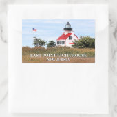 Stickers East Point Lighthouse, New Jersey (Sac)