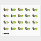 Stickers écureuil Shamrock (Feuille)