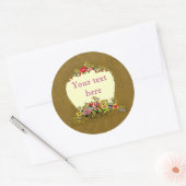 Stickers Effet cool Flower Box (Enveloppe)