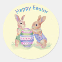 Stickers Egg Bunnies