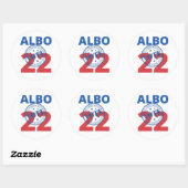 Stickers électoraux d'Anthony Albanese (Feuille)