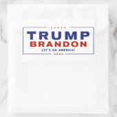 Stickers électoraux Trump Brandon 2024™ Officiels (Sac)