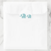 Stickers Eléphants Bleus (Sac)
