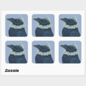 stickers Elizabethan Raven (Feuille)