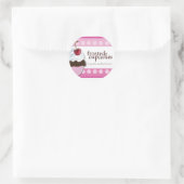 Stickers emballage Cupcake (Sac)