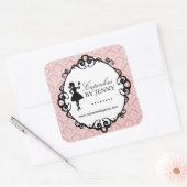 Stickers Emballage Silhouette Cupcake (Enveloppe)