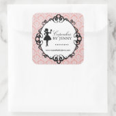 Stickers Emballage Silhouette Cupcake (Sac)