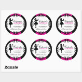 Stickers Emballage Silhouette Cupcake (Feuille)