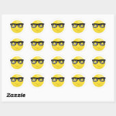 Stickers Emoji Jaune Superstar (Feuille)