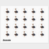 Stickers Emu (Feuille)