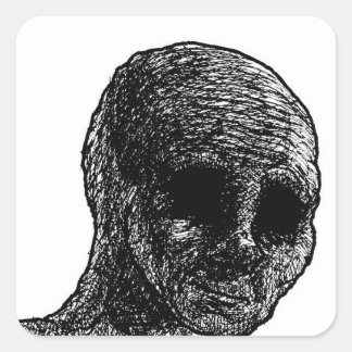 stickers en bois déprimé