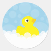 Stickers en caoutchouc Ducky - bleu (Devant)