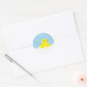 Stickers en caoutchouc Ducky - bleu (Enveloppe)