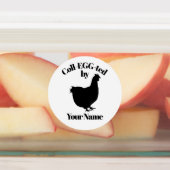 Stickers en carton d'oeuf Coll-EGG-ted par VOTRE N (Apposé)