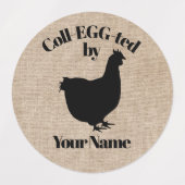 Stickers en carton d'oeuf Coll-EGG-ted par VOTRE N (Design 2)