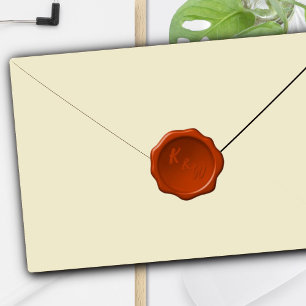 Stickers en forme de Mariage de sceau de cire