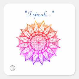 Stickers en Labels met Chakra-energie