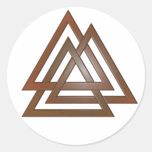 Stickers en noix de bronze