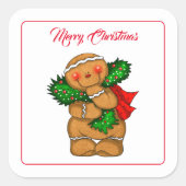 Stickers en pain d'épice de Noël (Devant)