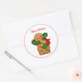 Stickers en pain d'épice de Noël (Enveloppe)