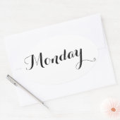 Stickers en semaine : lundi (Enveloppe)