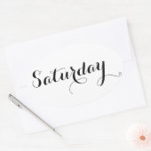 Stickers en semaine : samedi (Enveloppe)