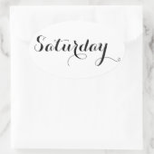 Stickers en semaine : samedi (Sac)