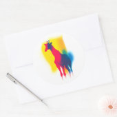 Stickers en silhouette de peinture en vaporisateur (Enveloppe)