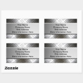 Stickers en tôle Diamond (Feuille)