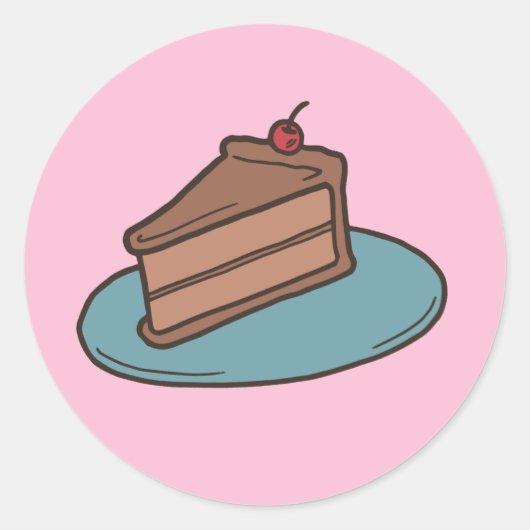 Stickers en tranches de gâteau (Devant)