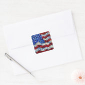 Stickers en verre à drapeau américain (Enveloppe)