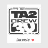 Stickers en vinyle 3 pouces x 3 pouces (Feuille)