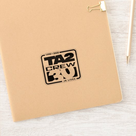 Stickers en vinyle 3 pouces x 3 pouces (Carnet)