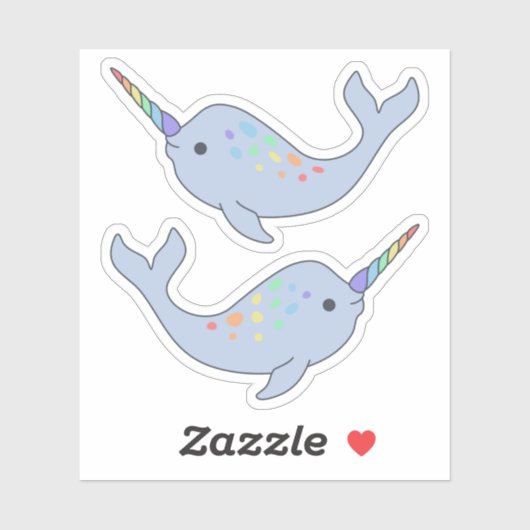 Stickers en vinyle arc-en-ciel (Feuille)