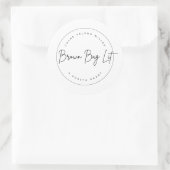 Stickers en vinyle Brown (Sac)