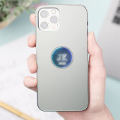 Stickers en vinyle clair logo JK 2023 (Téléphone)