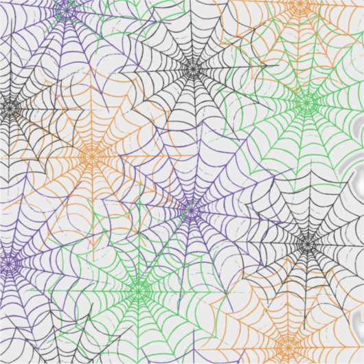 Stickers en vinyle coupé sur le Web de l'Araignée  (Devant)