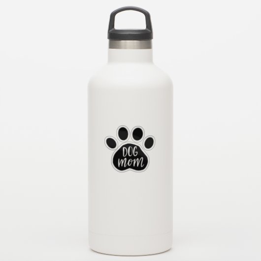 Stickers en vinyle coupé sur mesure 3" x 3" (Gourde)