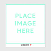 Stickers en vinyle coupé sur mesure - Moyen 6" x 6 (Feuille)