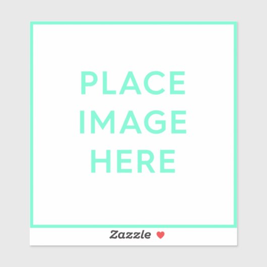 Stickers en vinyle coupé sur mesure - Moyen 6" x 6 (Feuille)